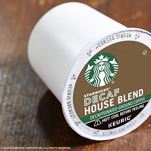 Starbucks Decaf K-Cup Coffee Pods — House Blend For Keurig Brewe