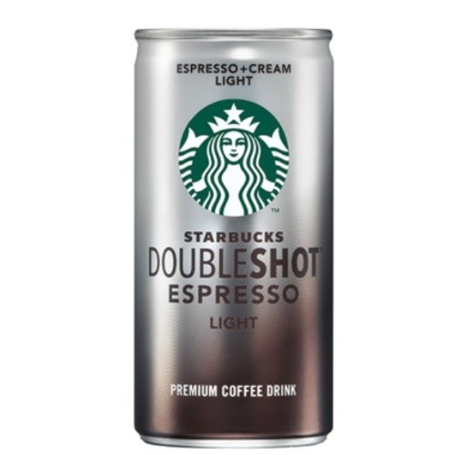 Starbucks Doubleshot Light, Espresso & Cream 6.5 oz x 12 Cans