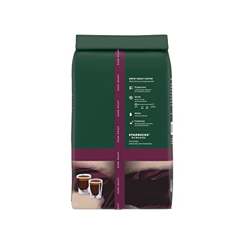 Starbucks Dark Roast Whole Bean Coffee — Espresso Roast — 100% A