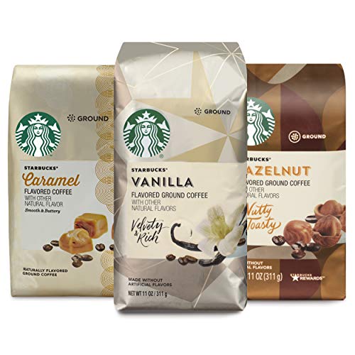 Starbucks Flavored Ground Coffee — Variety Pack — No Artificial