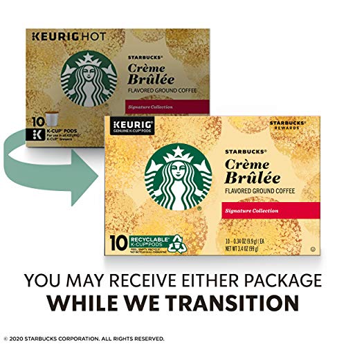 Starbucks Flavored K-Cup Coffee Pods — Crème Brûlée For Keurig B