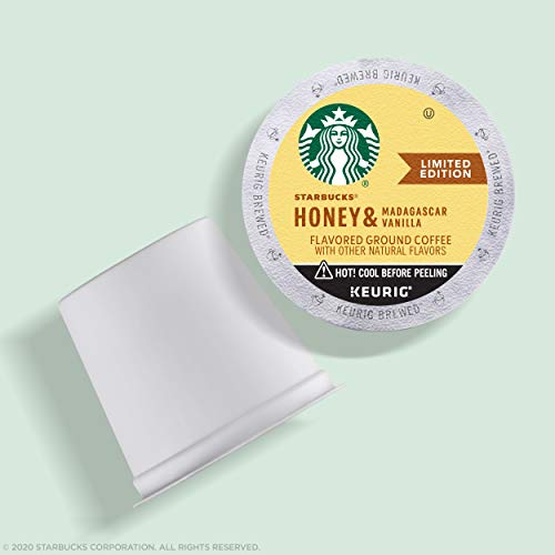 Starbucks Honey &Amp; Madagascar Vanilla K Cup Coffee, Honey Vanilla