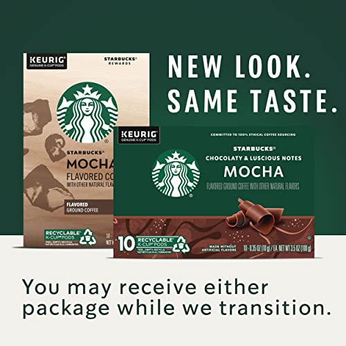 Starbucks Flavored K-Cup Coffee Pods — Mocha Caffè Latte For Keu