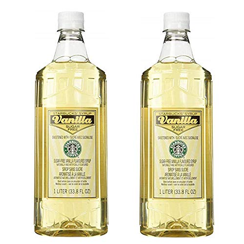 Starbucks Flavored Syrup Sugar-Free Vanilla, 2 Bottle Pack Starbucks Flavored Syrup Sugar-Free Vanilla, 2 Bottle Pack