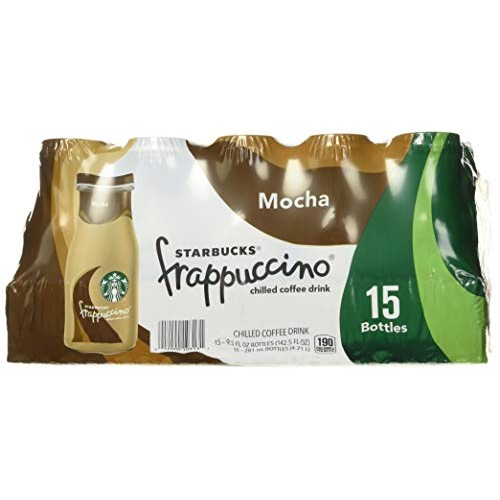 Starbucks Frappuccino, Coffee, 9.5 fl oz 15 Count Glass Bottles