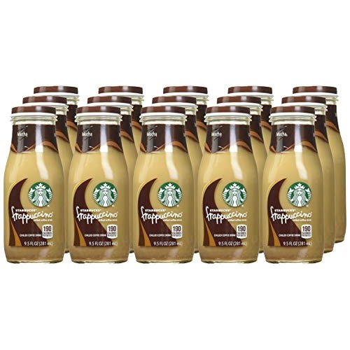 Starbucks Frappuccino, Coffee, 9.5 fl oz 15 Count Glass Bottles