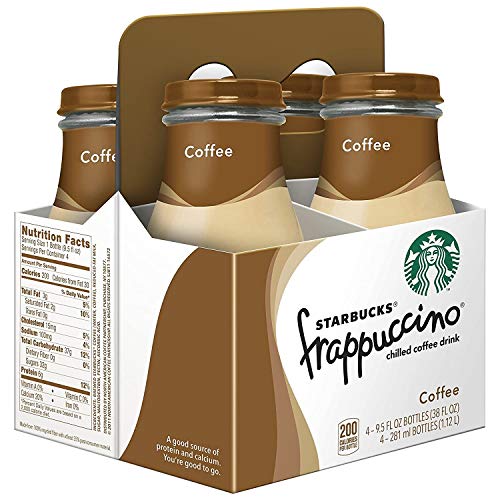 Starbucks Frappuccino Coffee Beverage 9.5 oz Bottles 4 Pack