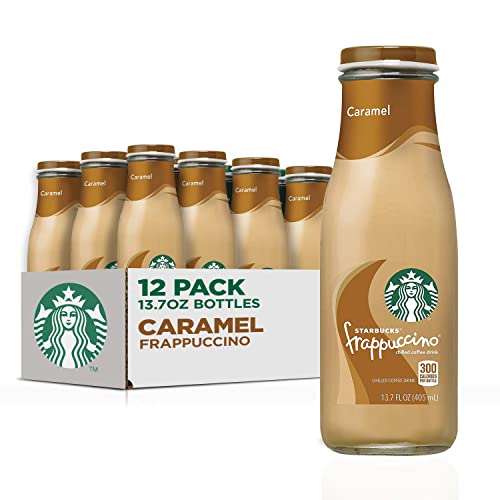 Starbucks Frappuccino Coffee Drink, Caramel, 13.7 Fl Oz Bottles