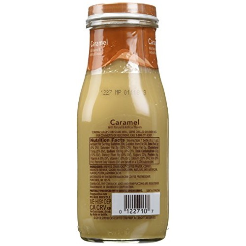 Starbucks Frappuccino Coffee Drink, Caramel, 9.5 Ounce Pack of 15