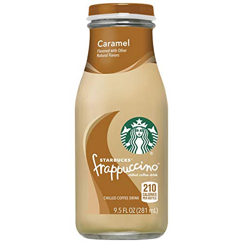 Starbucks Frappuccino Coffee Drink, Caramel, 9.5 Oz 4 Pack