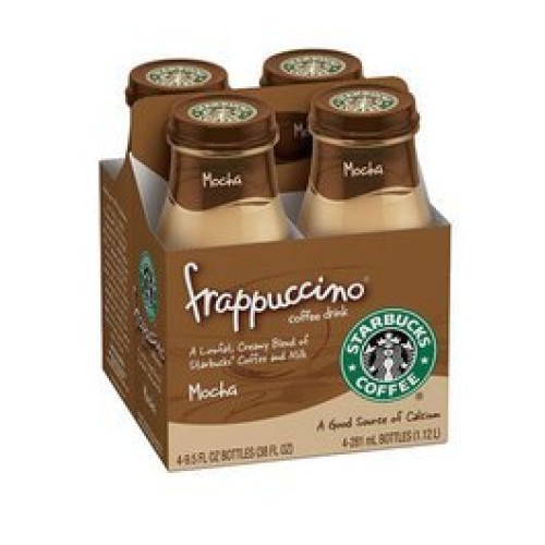 Starbucks Frappuccino Coffee Mocha 4 Pk 9.5 Oz Bottles