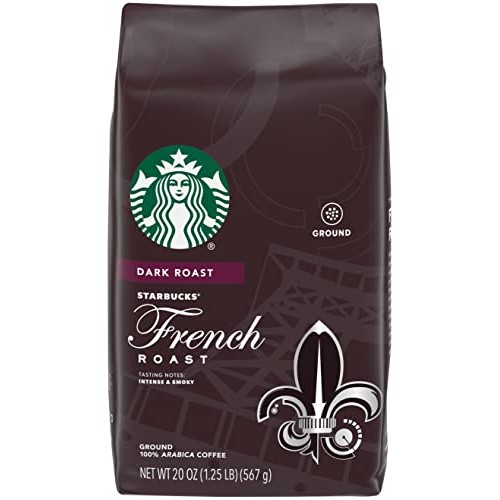Starbucks French Roast Coffee, Dark Roast Ground Coffee, Made Wi