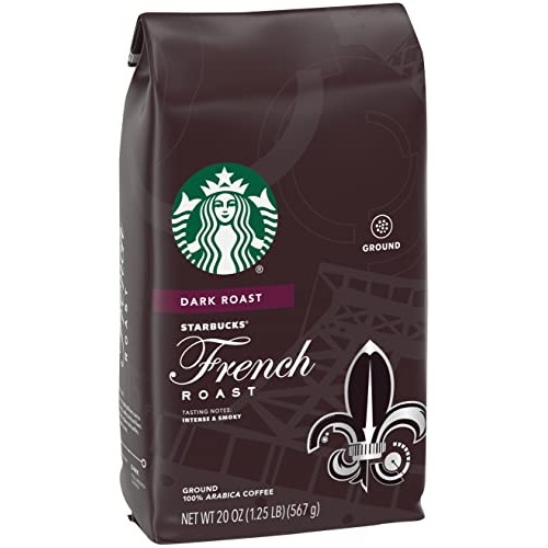 Starbucks French Roast Coffee, Dark Roast Ground Coffee, Made Wi
