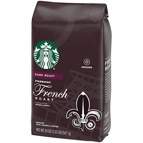Starbucks French Roast Coffee, Dark Roast Ground Coffee, Made Wi
