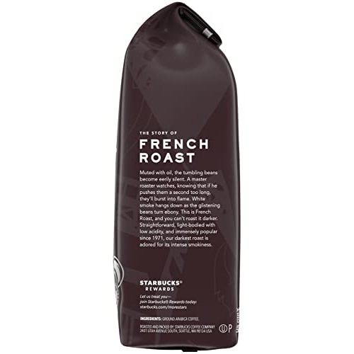 Starbucks French Roast Coffee, Dark Roast Ground Coffee, Made Wi