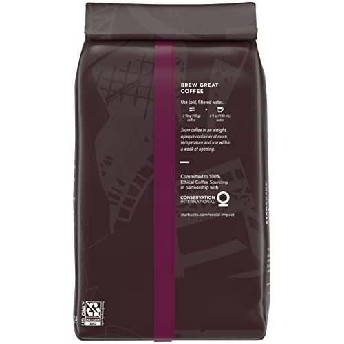 Starbucks French Roast Coffee, Dark Roast Ground Coffee, Made Wi