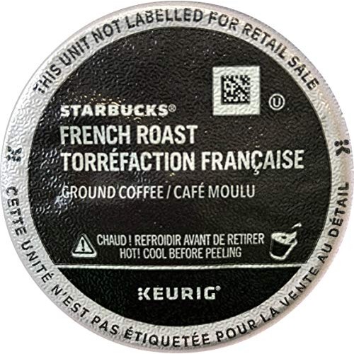 Starbucks French Roast Dark Roast Kcups, 60Count