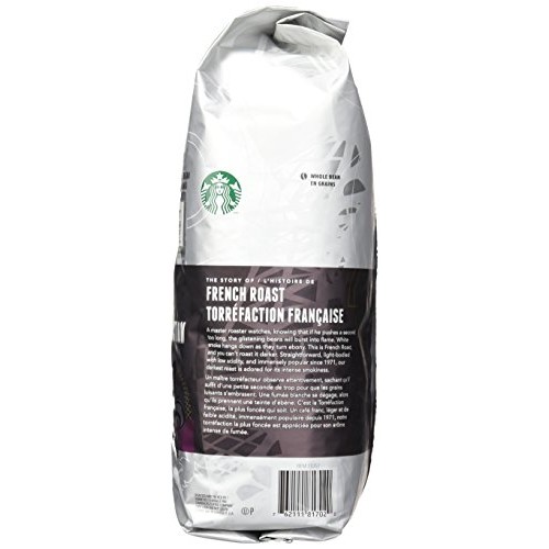 Starbucks French Roast Whole Bean Coffee, 40 Ounce