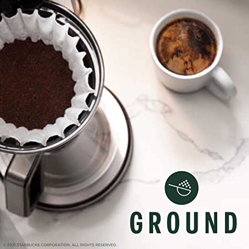 Starbucks Ground Coffee—Dark Roast Coffee—Espresso Roast—100% Ar Starbucks Ground Coffee—Dark Roast Coffee—Espresso Roast—100% Ar