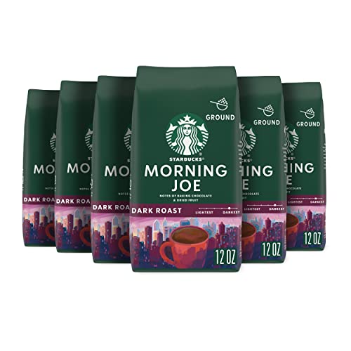 Starbucks Ground Coffee—Dark Roast Coffee—Morning Joe—100% Arabi
