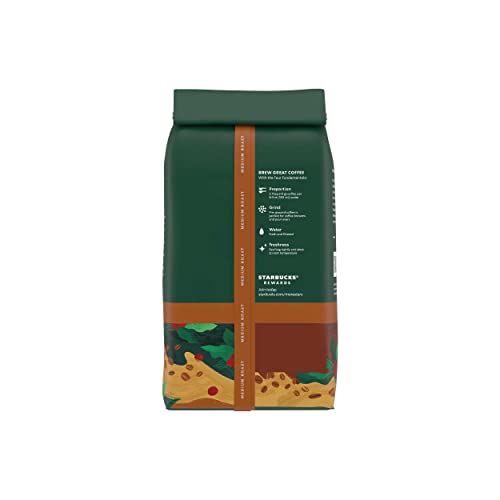 Starbucks Ground Coffee—Medium Roast Coffee—House Blend—100% Ara