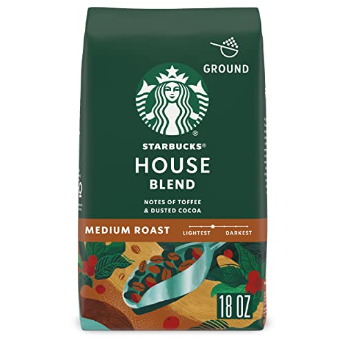 Starbucks Ground Coffee—Medium Roast Coffee—House Blend—100% Ara
