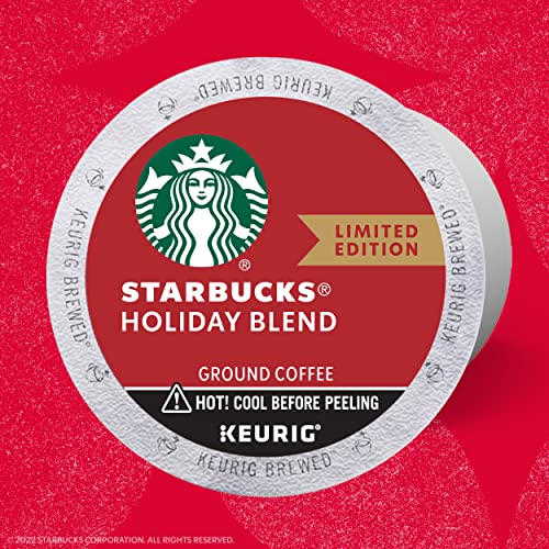 Starbucks Holiday Blend Medium Roast Coffee Single-Cup Coffee Fo
