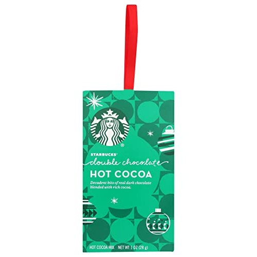 Starbucks Hot Cocoa Mix Ornament, Double Chocolate Hot Cocoa, Re