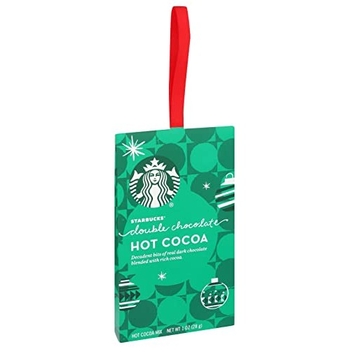 Starbucks Hot Cocoa Mix Ornament, Double Chocolate Hot Cocoa, Re