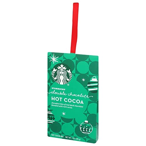 Starbucks Hot Cocoa Mix Ornament, Double Chocolate Hot Cocoa, Re