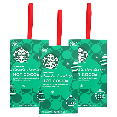Starbucks Hot Cocoa Mix Ornament, Double Chocolate Hot Cocoa, Re