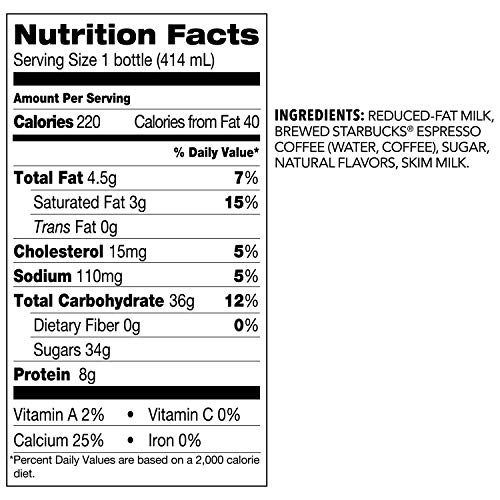 Starbucks Iced Espresso Caramel Macchiato 1 4oz Bottle