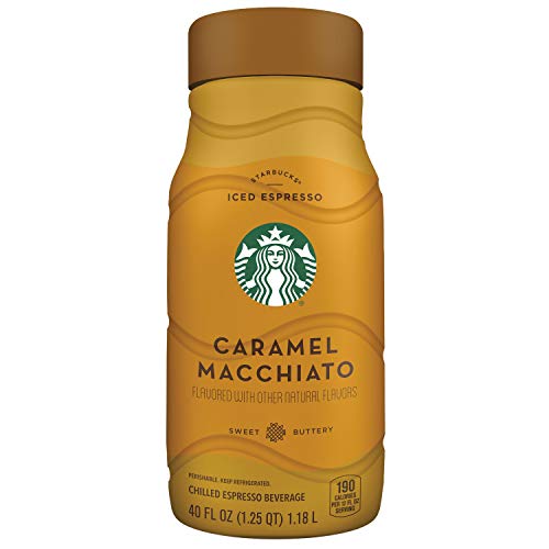 Starbucks Iced Espresso, Caramel Macchiato, 40Oz Bottle