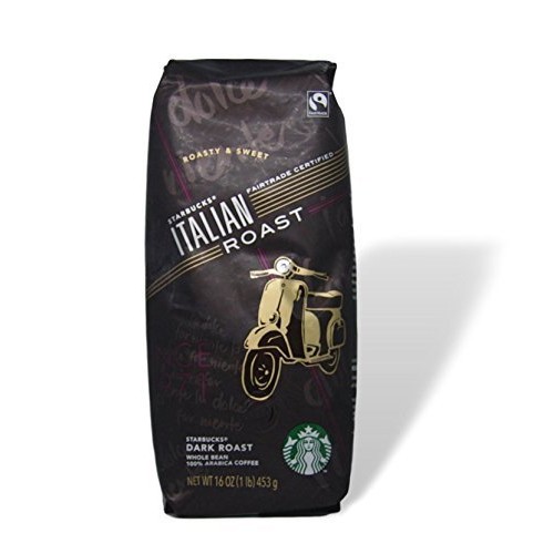 Starbucks Italian Roast Coffee Fair Trade Certified - Whole Bean