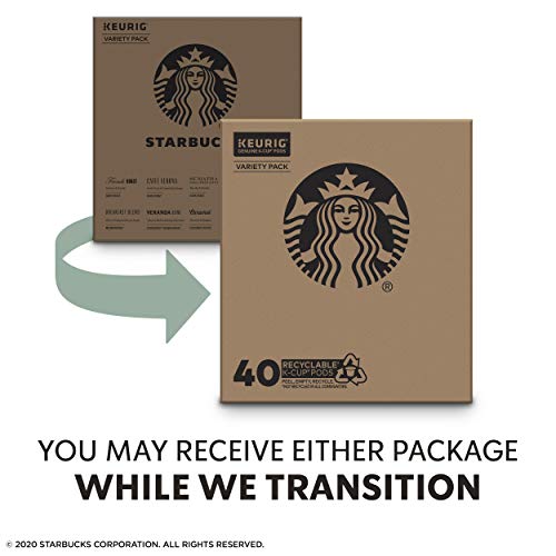 Starbucks K-Cup Coffee Pods — Blonde, Medium &Amp; Dark Roast Variet