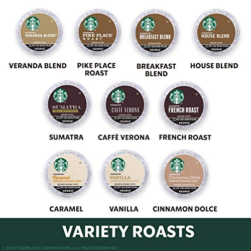 Starbucks K-Cup Coffee Pods — Blonde, Medium &Amp; Dark Roast Variet