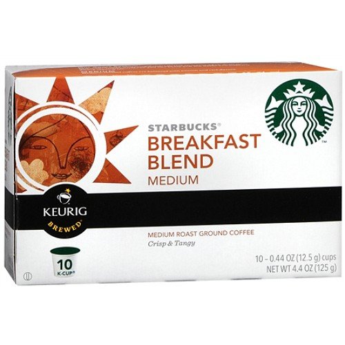 Starbucks K-Cups, Breakfast Blend 10 Ea Pack Of 3