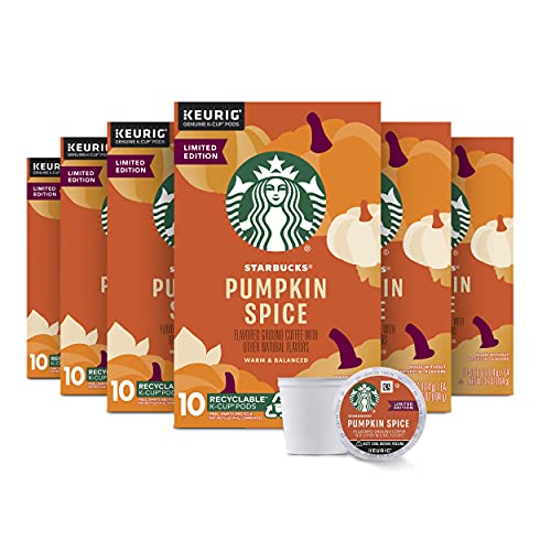 Starbucks Flavored K-Cup Coffee Pods — Pumpkin Spice For Keurig