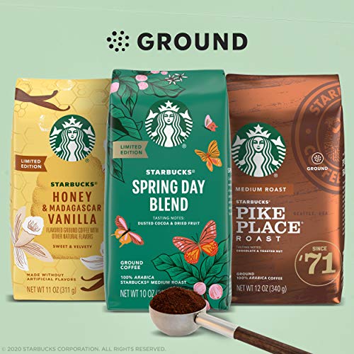 Starbucks Medium Roast Ground Coffee — Spring Variety Pack — No