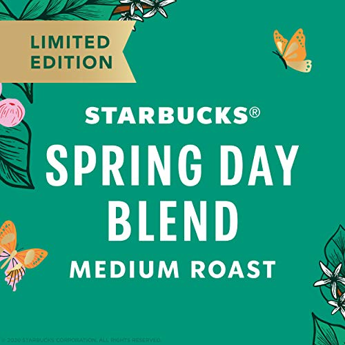 Starbucks Medium Roast Ground Coffee — Spring Variety Pack — No