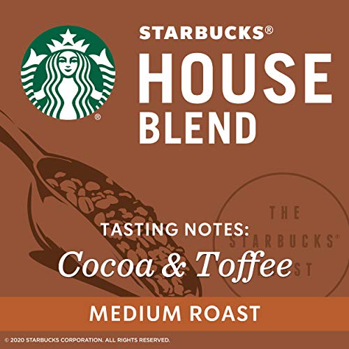 Starbucks Medium Roast K-Cup Coffee Pods — House Blend For Keuri