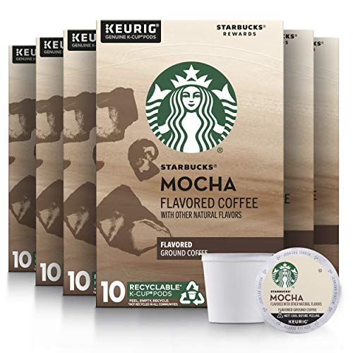 Starbucks Medium Roast K-Cup Coffee Pods — Mocha For Keurig Brew