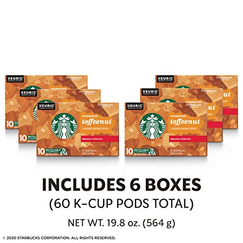 Starbucks Medium Roast K-Cup Coffee Pods — Toffeenut For Keurig