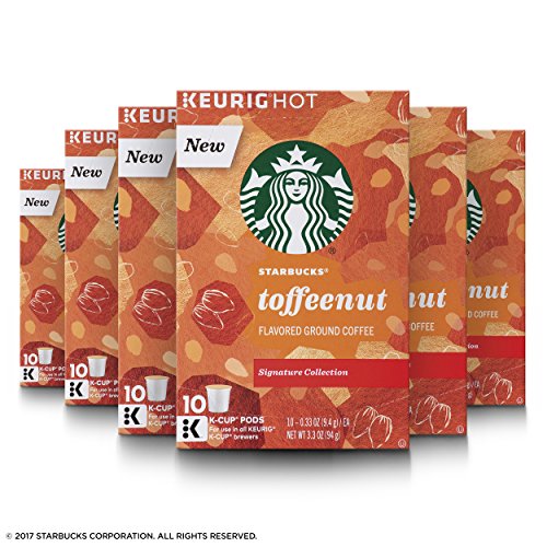 Starbucks Medium Roast K-Cup Coffee Pods — Toffeenut For Keurig