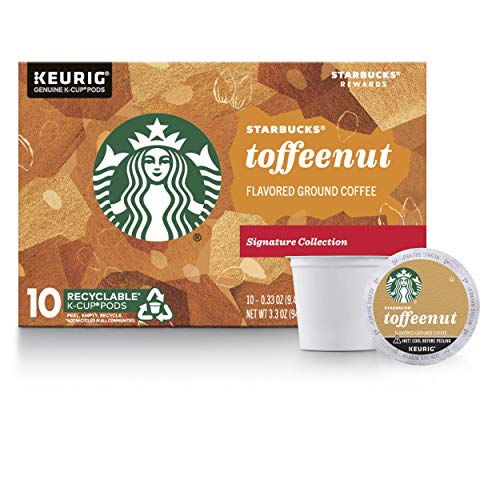 Starbucks Medium Roast K-Cup Coffee Pods — Toffeenut For Keurig