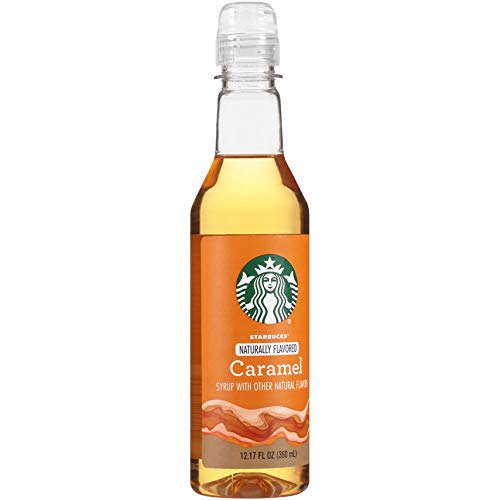 Starbucks Naturally Flavored Caramel Coffee Syrup, 12.17 Fl Oz.