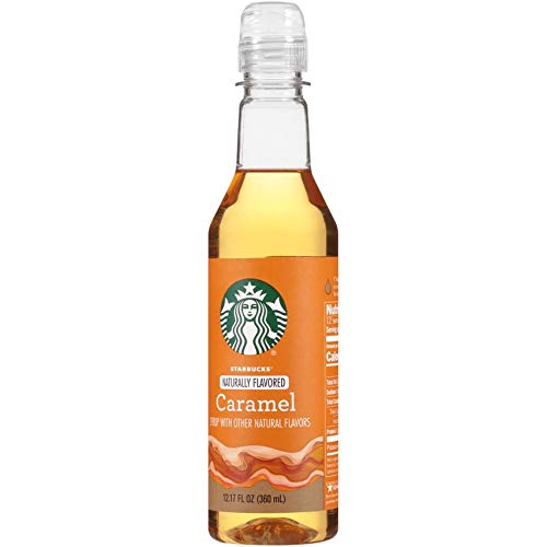 Starbucks Naturally Flavored Caramel Coffee Syrup, 12.17 Fl Oz.