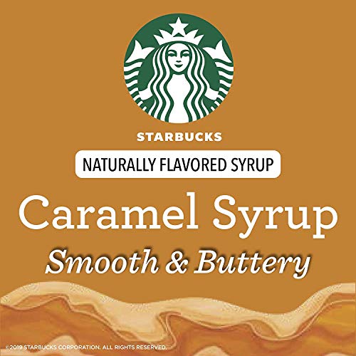 Starbucks Naturally Flavored Caramel Coffee Syrup, 12.17 Fl Oz.