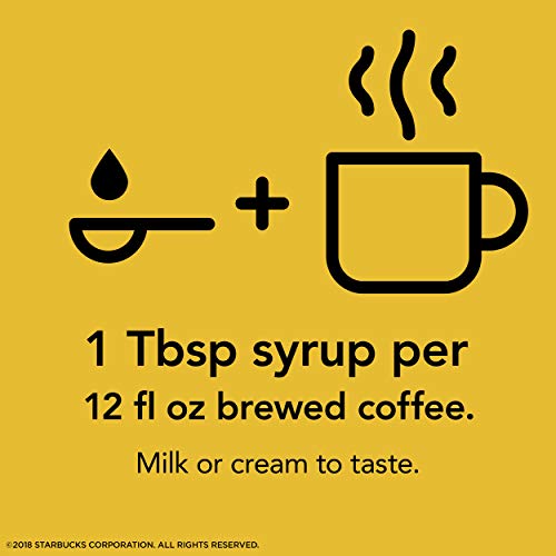 Starbucks Naturally Flavored Vanilla Coffee Syrup, 12.17 Fl Oz
