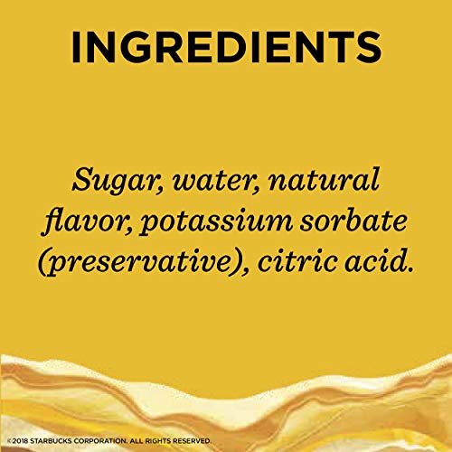 Starbucks Naturally Flavored Vanilla Coffee Syrup, 12.17 Fl Oz